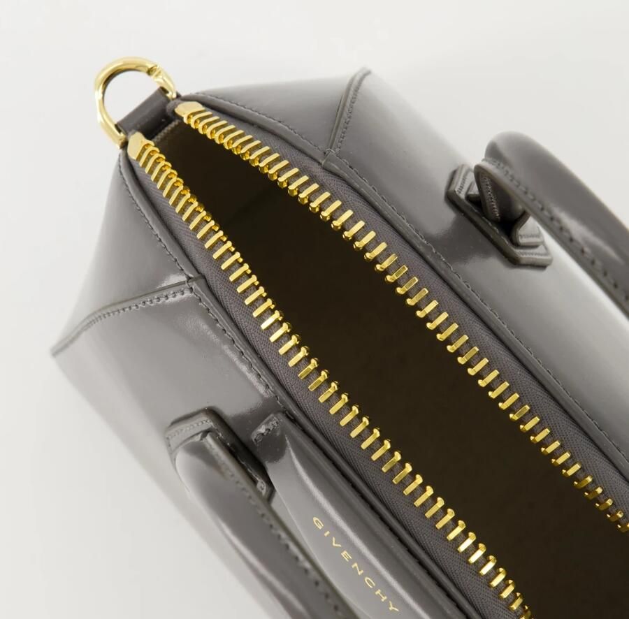 Givenchy Grijze Box Kalfsleren Mini Schoudertas Gray Dames - Foto 3