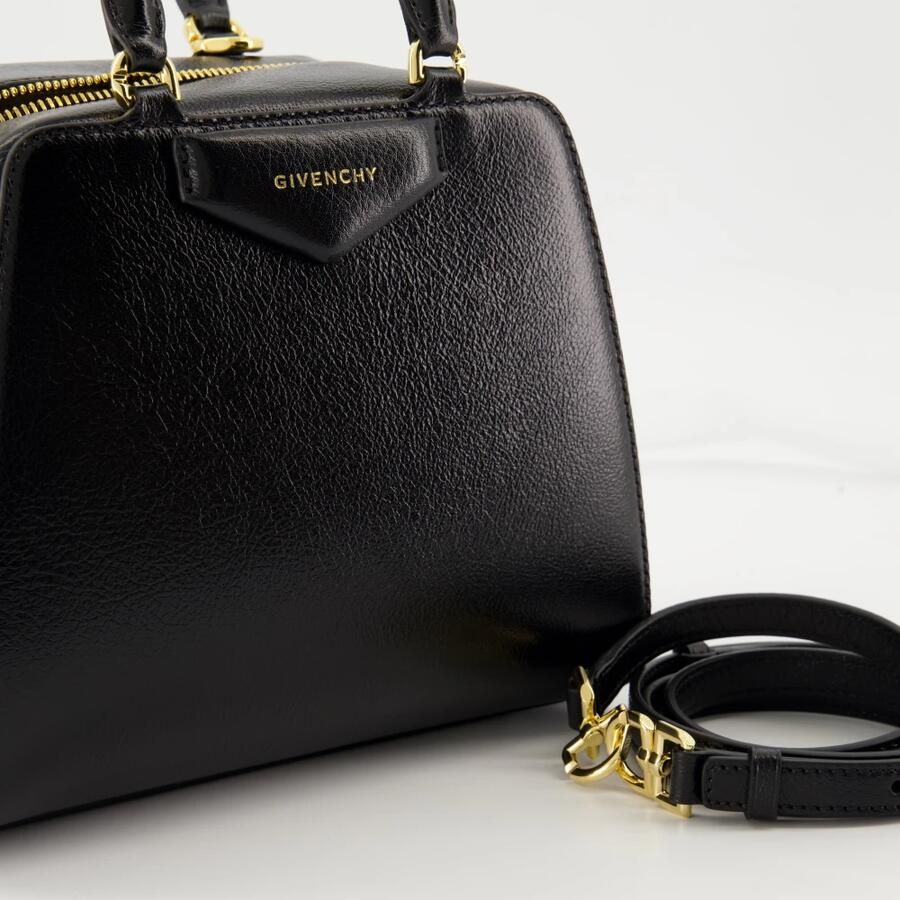 Givenchy Zwarte Antigona Cube Mini Tas Black Dames - Foto 2