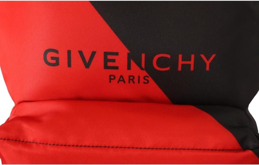 Givenchy Logo Print Urban Rugzak met Ritssluiting Zwart Heren - Foto 4