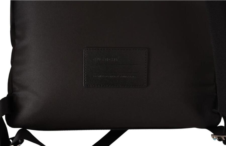 Givenchy Logo Print Urban Rugzak met Ritssluiting Zwart Heren - Foto 3