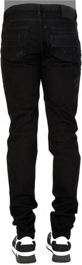 Givenchy Slim-fit Stretch Destroyed Jeans Black Heren - Foto 3