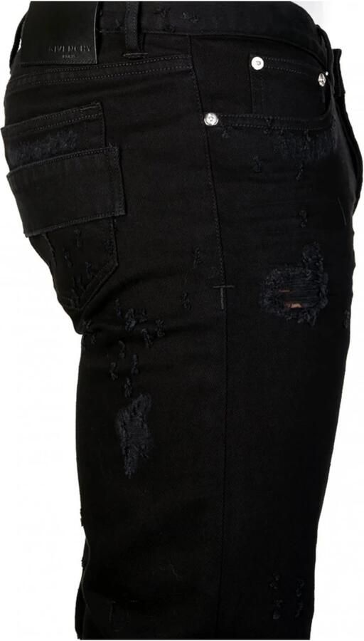 Givenchy Slim-fit Stretch Destroyed Jeans Black Heren - Foto 2