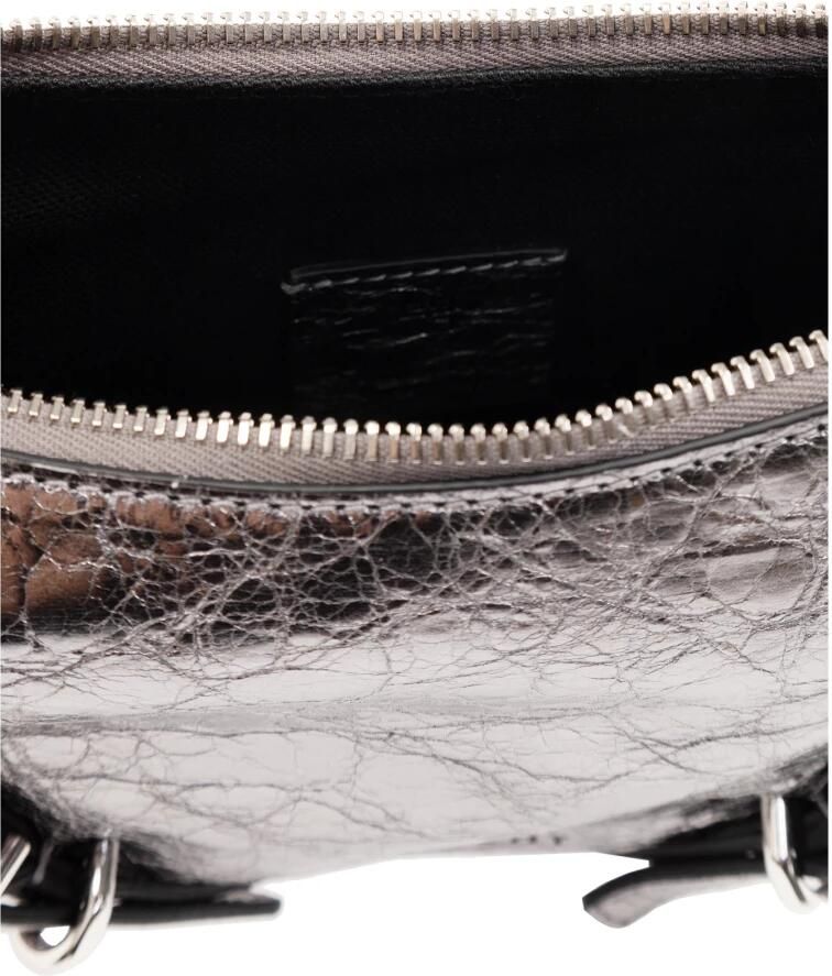 Givenchy Zilvergrijze Leren Schoudertas Gray Dames - Foto 2