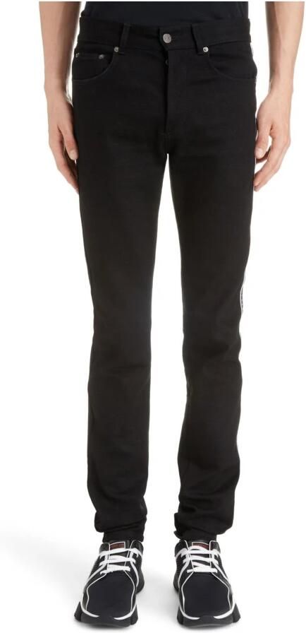 Givenchy Zwarte Denim Slim Fit Jeans Black Heren - Foto 2