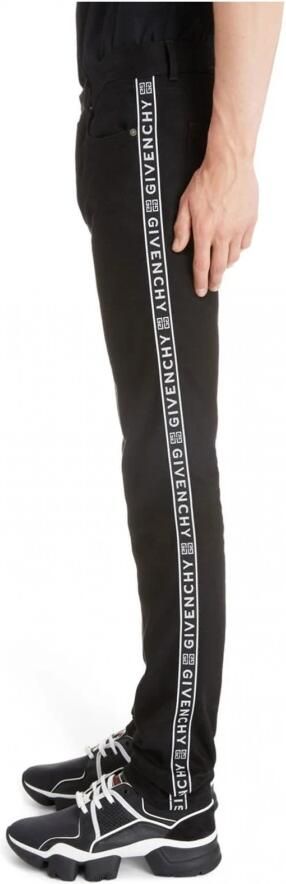Givenchy Zwarte Denim Slim Fit Jeans Black Heren - Foto 3