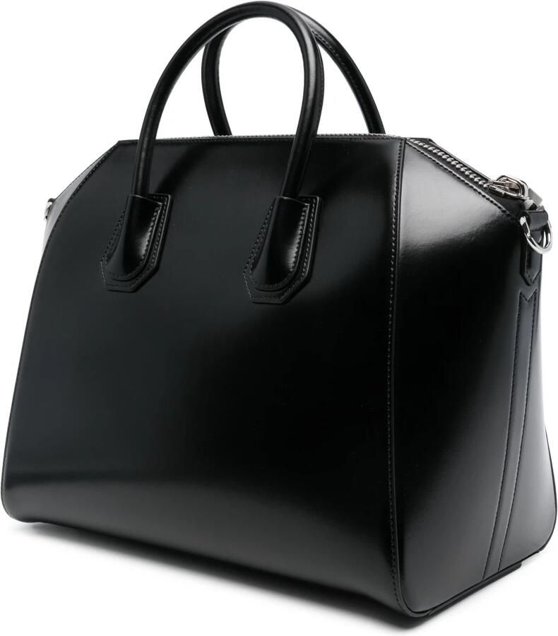 Givenchy Zwarte leren medium Antigona handtas Black Dames - Foto 2