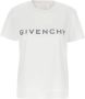 Givenchy Witte Aw23 Dames T-shirt Stijlvol en Comfortabel White Dames - Thumbnail 1