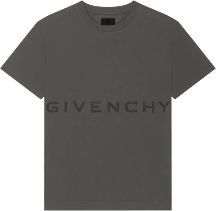 Givenchy Groene Crew Neck T-shirts en Polos Groen Heren