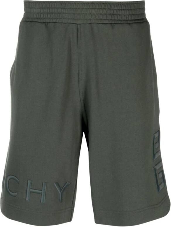 Givenchy Groene Shorts voor Heren Groen Heren