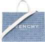 Givenchy Shoppers Medium G Tote shopping Bag 4G denim in blauw - Thumbnail 2