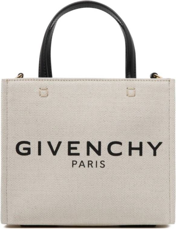 Givenchy Totes Mini G Tote Shopping Bag Canvas in beige - Foto 7