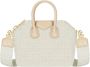 Givenchy Satchels Mini Antigona Bag 4G Embroidered Canvas in beige - Thumbnail 2