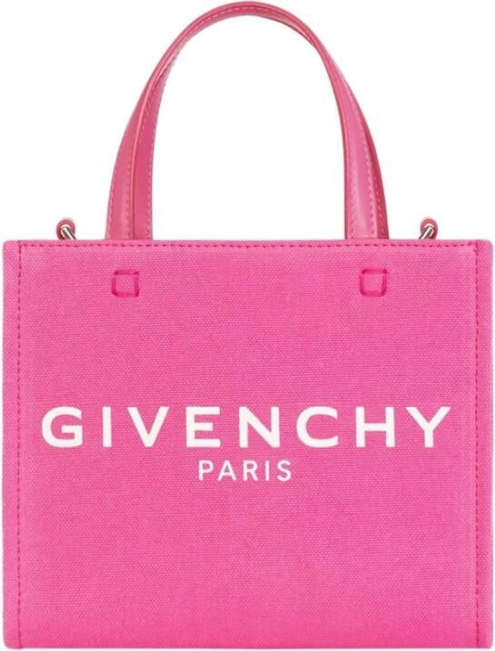 Givenchy G Tote Mini Tas Pink Dames