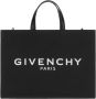 Givenchy Zwarte leren tas met dubbele handgreep en verstelbare schouderband Black Dames - Thumbnail 1