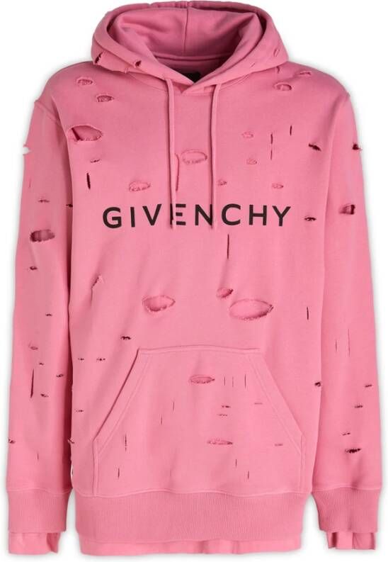 Givenchy Hoodies Roze Heren