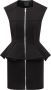 Givenchy Stretchgeweven Mini Jurk Black Dames - Thumbnail 1