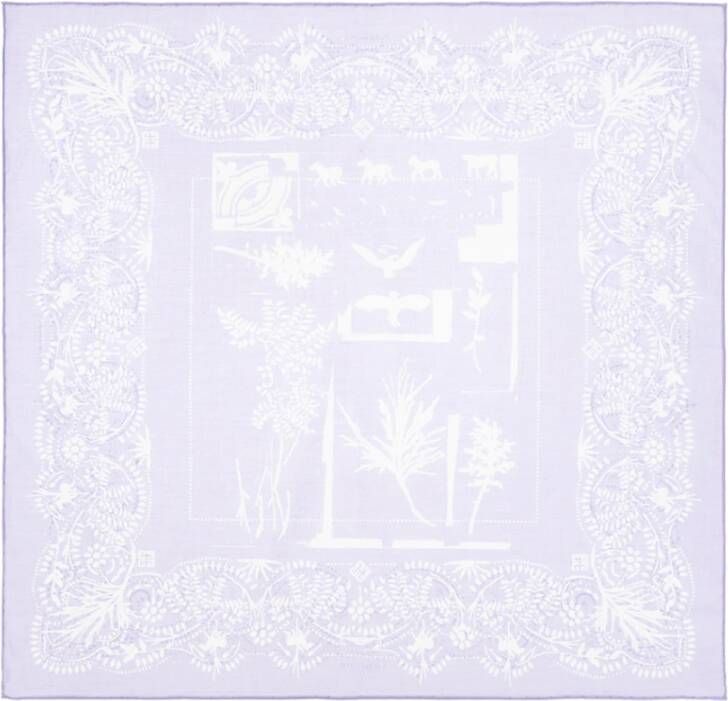 Givenchy Katoenen halsdoek Purple Heren
