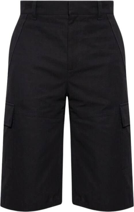 Givenchy Katoenen shorts Zwart Heren