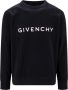 Givenchy Katoenen sweatshirt met logo Zwart Heren - Thumbnail 1