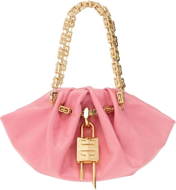 Givenchy Totes Mini Kenny Neo bag in leather in roze