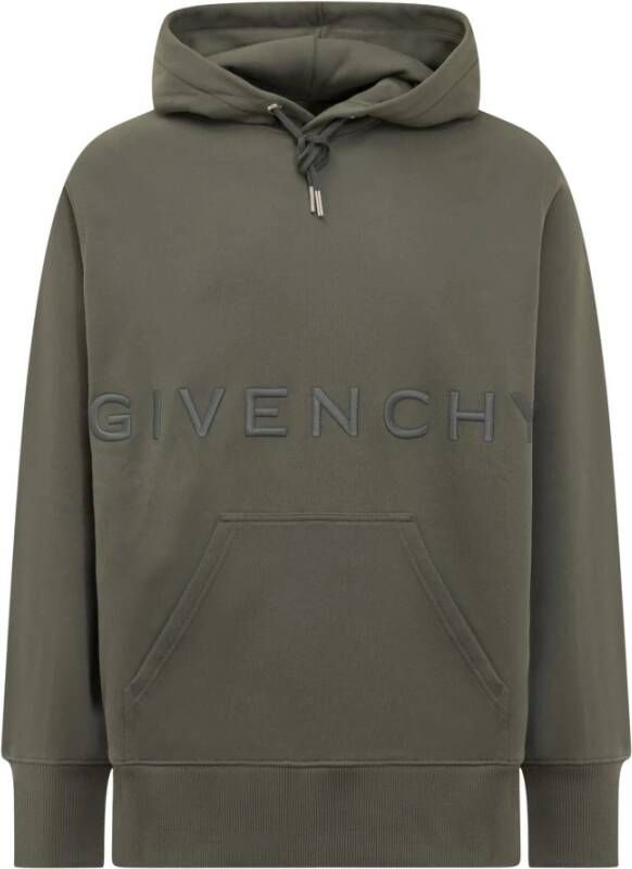 Givenchy Klassieke Fit Hoodie Green Heren