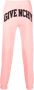Givenchy Koraalroze Logo-Geborduurde Track Pants Roze Heren - Thumbnail 1