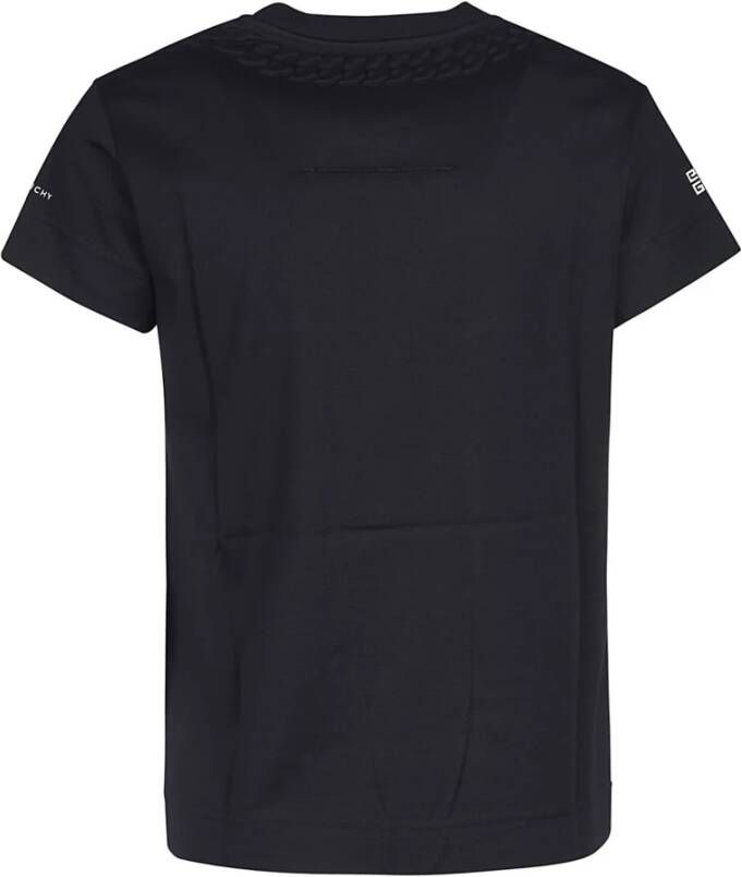 Givenchy Korte Mouw Rock Night T-Shirt Zwart Dames