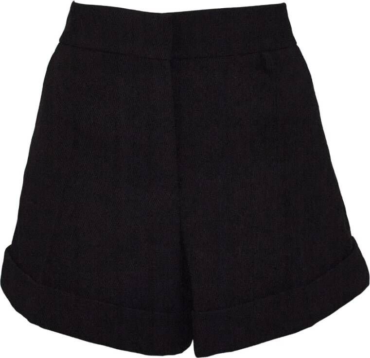 Givenchy Korte shorts met ritssluiting aan de voorkant en zijzakken Zwart Dames