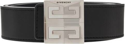 Givenchy Omkeerbare 4G Gesp Riem Black Heren