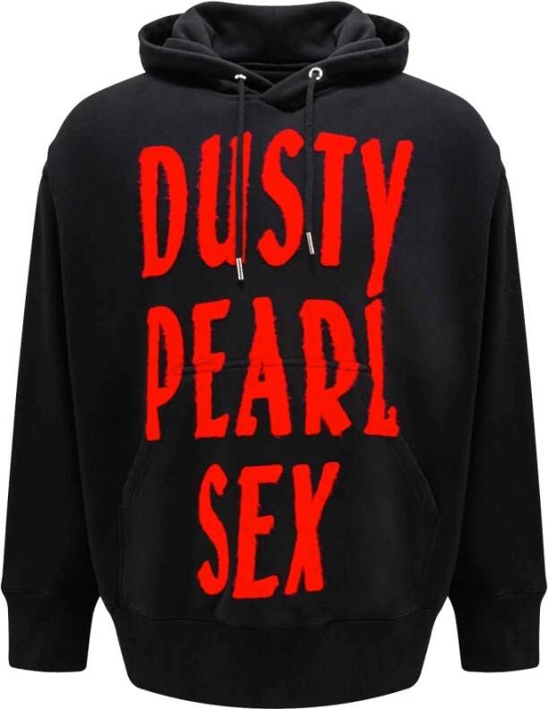 Givenchy Logo Hoodie Dusty Pearl Sex Zwart Heren