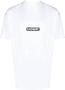 Givenchy Logo Print Crewneck T-shirts en Polos White Heren - Thumbnail 3