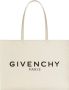 Givenchy Logo Print Lange Handvatten Grote Tote Tas Beige Dames - Thumbnail 1