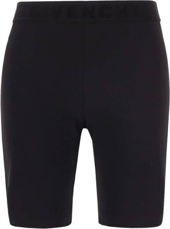 Givenchy Logo -shorts met reliëf Zwart Dames