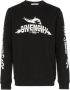 Givenchy Logo Split Sweatshirt Zwart Heren - Thumbnail 1
