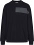 Givenchy Zwarte Logo Sweatshirt voor Heren Black Heren - Thumbnail 1
