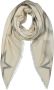 Givenchy Luxe cashmere foulard met sterrenprint Beige Dames - Thumbnail 1