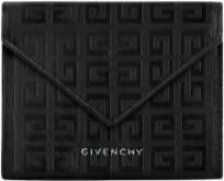 Givenchy Luxe Drievoudige Portemonnee Tijdloze Toevoeging aan je Garderobe Zwart Dames