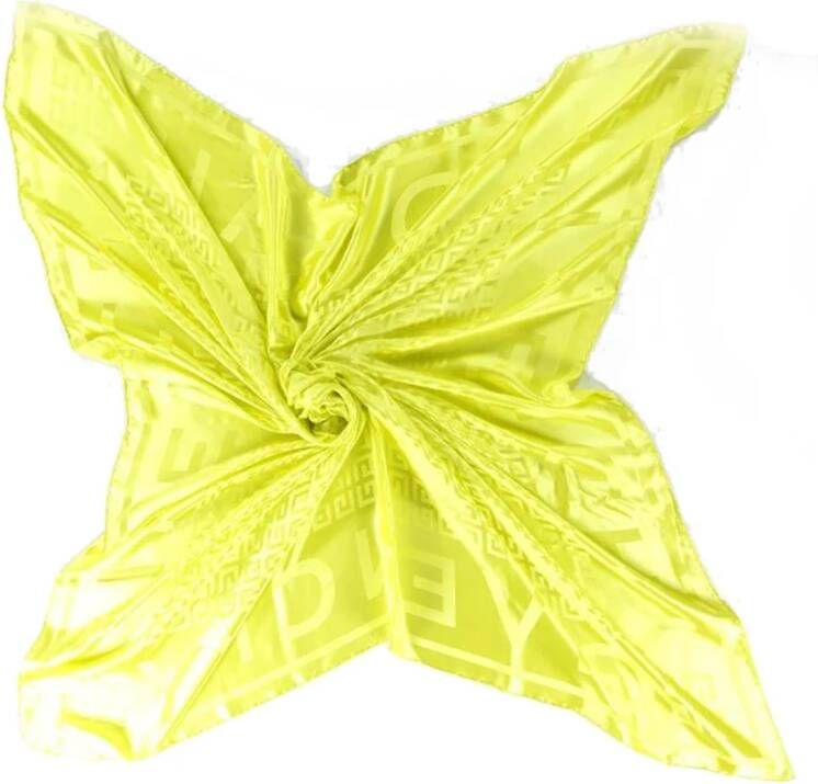 Givenchy Luxe Zijden Sjaal Yellow Dames