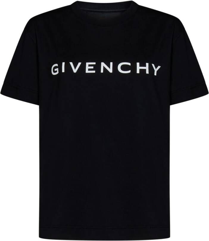 Givenchy Moderne Archetype Zwart T-Shirt voor Vrouwen Zwart Dames
