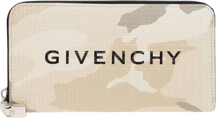 Givenchy Monogram -portemonnee Beige Heren