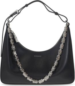 Givenchy Hobo bags Small Moon Cut Out Hobo Bag Leather in black