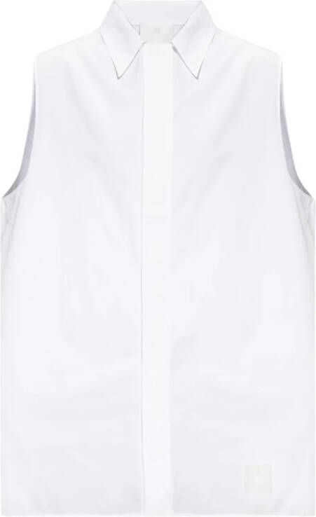Givenchy Mouwloos shirt White Heren
