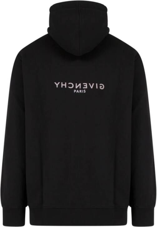 Givenchy Omgekeerde hoodie Zwart Heren