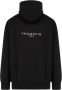 Givenchy Zwarte hoodie met wit logo print Zwart - Thumbnail 1
