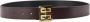 Givenchy Zwarte leren riem met gouden gesp Black Heren - Thumbnail 1