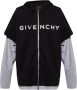 Givenchy Oversized Hoodie met Ritssluiting Zwart Heren - Thumbnail 1