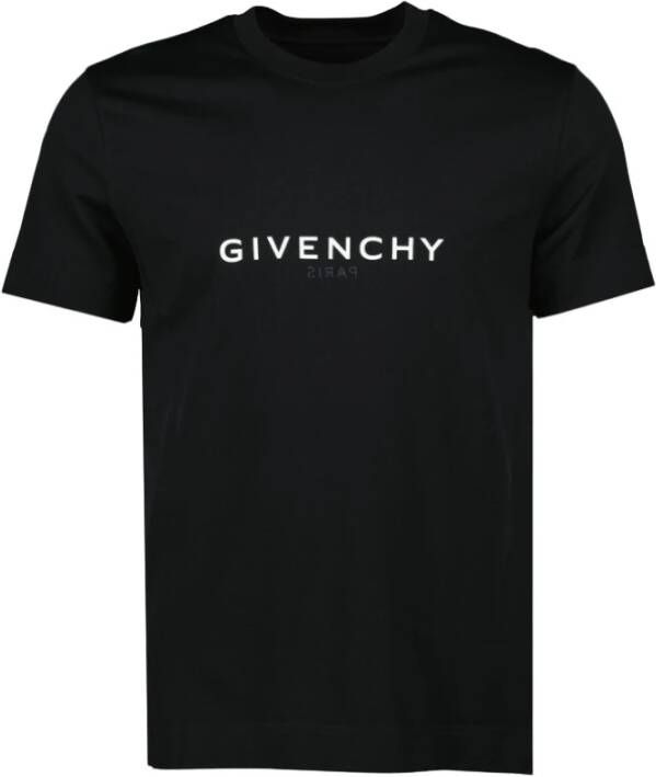 Givenchy Parijs T-shirt Zwart Heren