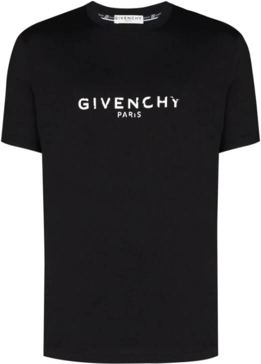 Givenchy Paris T-shirt Zwart Heren