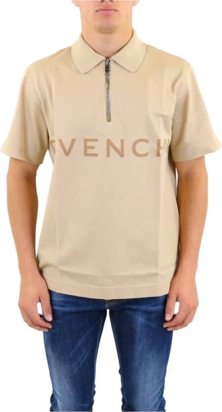 Givenchy Polo Shirt Beige Heren