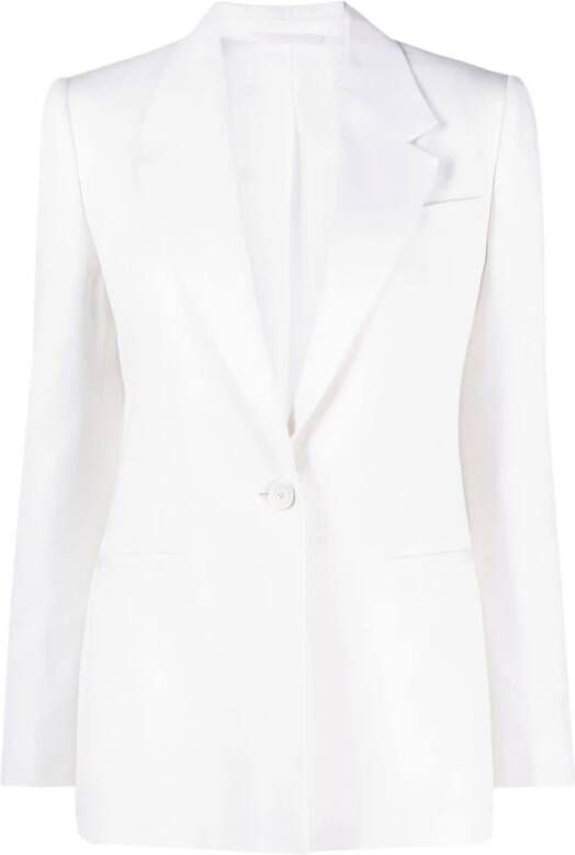 Givenchy Prachtige Wol Blazer voor Vrouwen White Dames